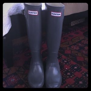 Hunter rain boots